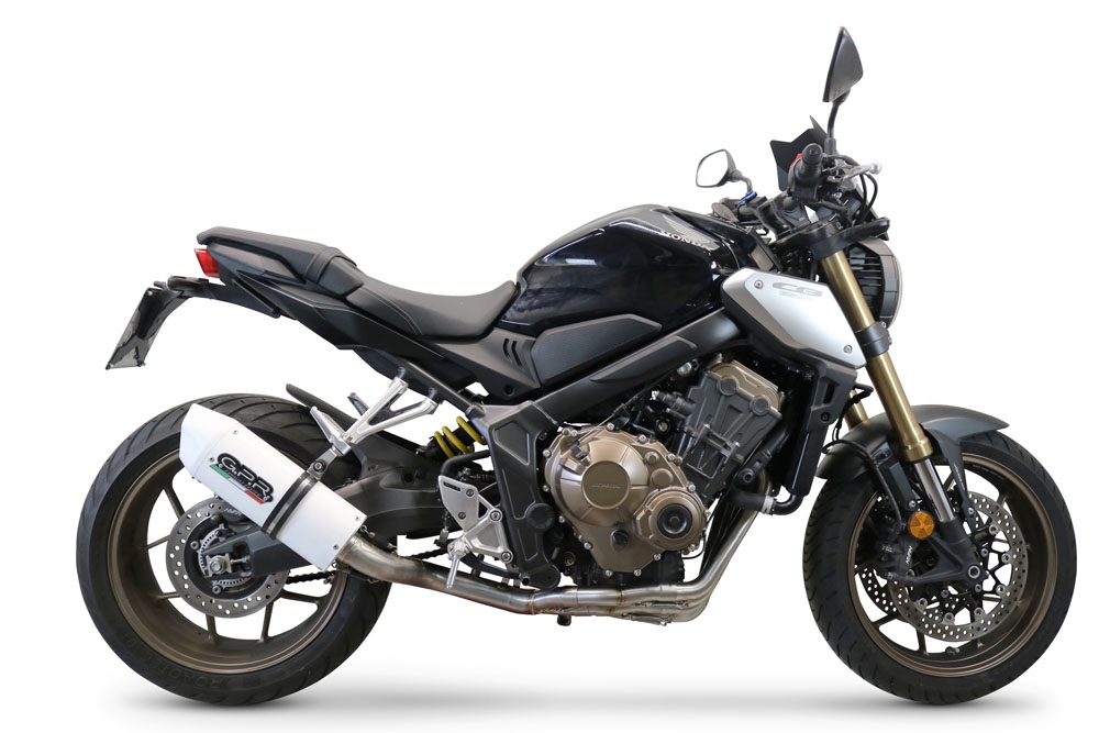 Exhaust compatible with Honda CBR650R 2021-2023, Albus Evo4, Full system exhaust, including removable db killer 