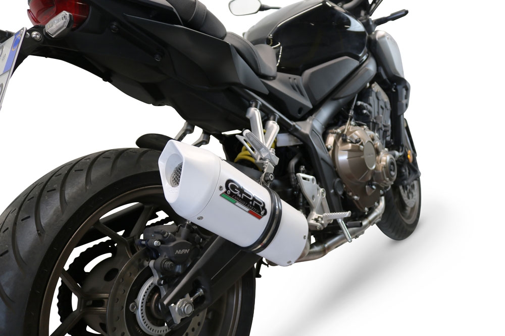 Exhaust compatible with Honda CBR650R 2021-2023, Albus Evo4, Full system exhaust, including removable db killer 