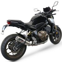 Exhaust compatible with Honda CBR650R 2021-2023, M3 Inox , Full system exhaust, including removable db killer 
