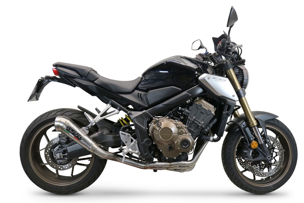 Exhaust compatible with Honda CB650F 2019-2022, Powercone Evo, Full system exhaust, including removable db killer 