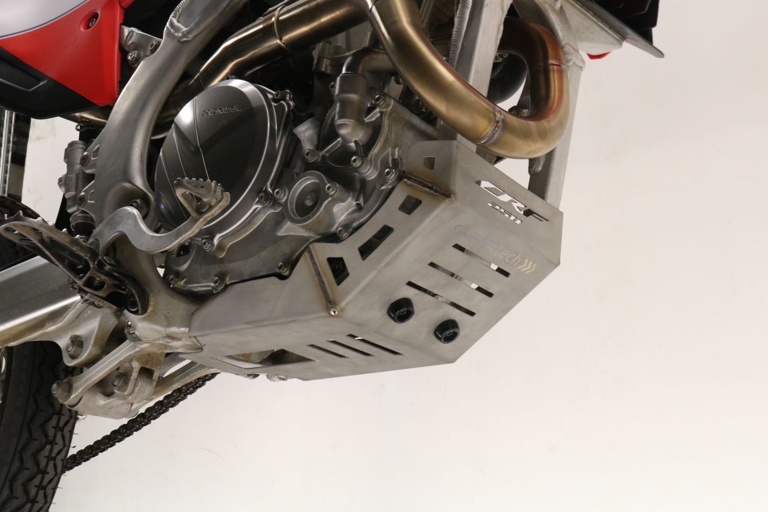 GPR TECH compatible with  Honda Crf 400 RX 2021/2024 GPR TECH Titanium Skid plate 