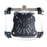 GPR TECH TOP CASE ALPI-TECH 26 LT. SILVER Top case in aluminum,including soft backrest, silver color with universal plate  Capacity 26 LT.