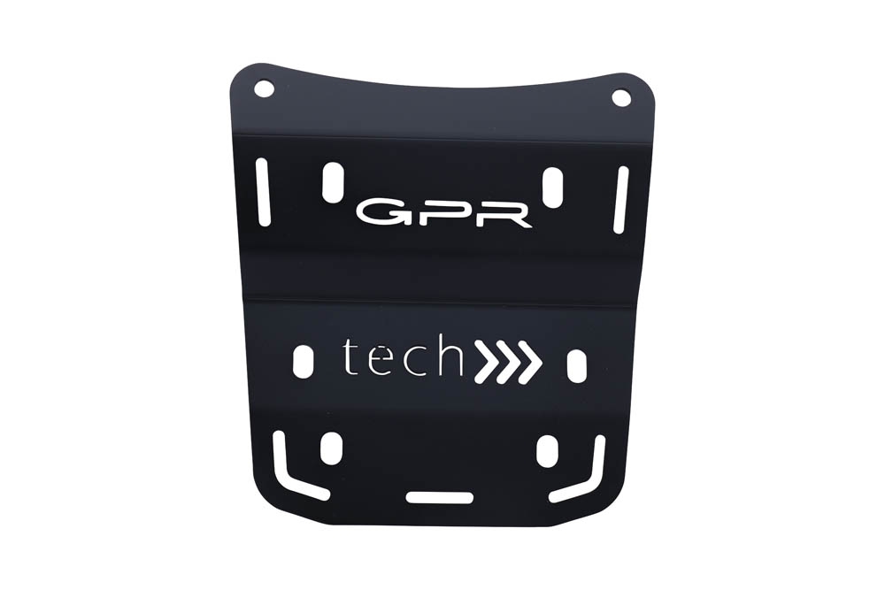 GPR TECH compatible with  Ducati Multistrada V4 / V4S / V4S Sport 1100 2021/2024 GPR TECH Top case in aluminum, silver color with specific plate included Capacity 55 LT.