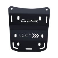 GPR TECH compatible with  Ducati Multistrada V4 / V4S / V4S Sport 1100 2021/2024 GPR TECH Specific fitting plate Top Case ALPITECH 35>55 LT compatible with original luggage rack,stainless steel made with 4 anchor points