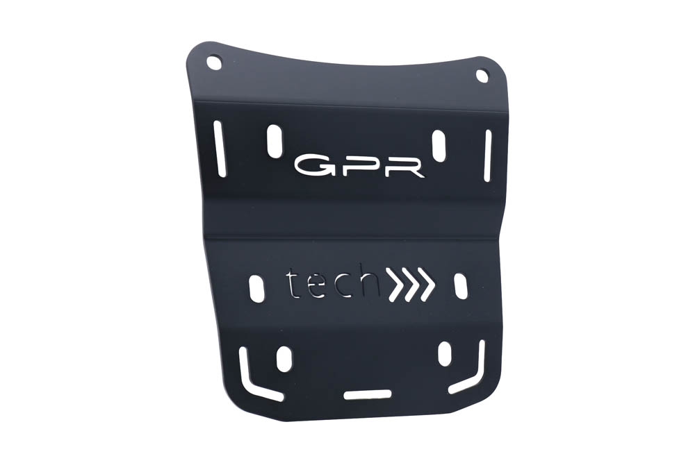 GPR TECH compatible with  Ducati Multistrada V4 / V4S / V4S Sport 1100 2021/2024 GPR TECH Top case in aluminum, silver color with specific plate included Capacity 45 LT.