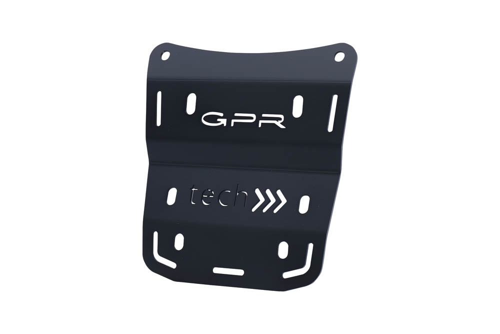 GPR TECH compatible with  Ducati Multistrada V4 / V4S / V4S Sport 1100 2021/2024 GPR TECH Top case in aluminum, silver color with specific plate included Capacity 45 LT.