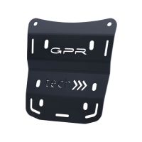 GPR TECH compatible with  Ducati Multistrada V4 / V4S / V4S Sport 1100 2021/2024 GPR TECH Top case in aluminum, silver color with specific plate included Capacity 45 LT.