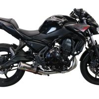 Exhaust compatible with Kawasaki Z-650 2017-2020, M3 Inox , Full system exhaust, including removable db killer 