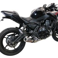 Exhaust compatible with Kawasaki Z-650 2017-2020, M3 Inox , Full system exhaust, including removable db killer 