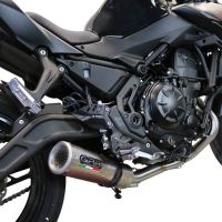 Exhaust compatible with Kawasaki Ninja 650 2017-2020, M3 Inox , Full system exhaust, including removable db killer 