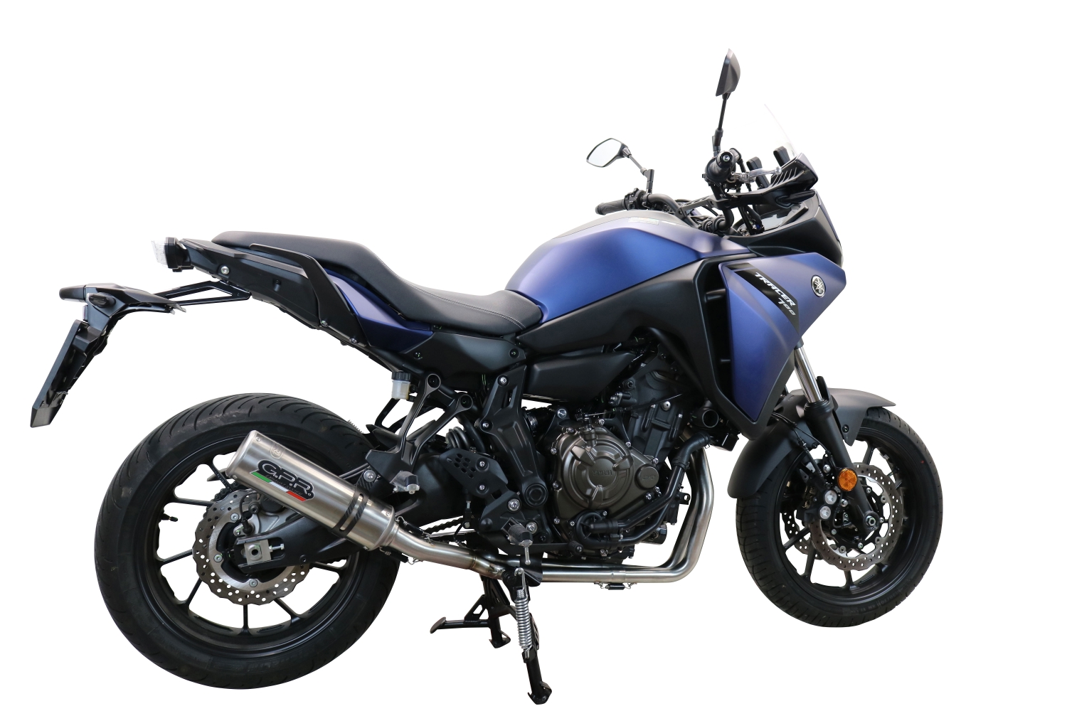 Exhaust compatible with Yamaha Tracer 700 GT 2019-2020, M3 Inox , Full system exhaust, including removable db killer 