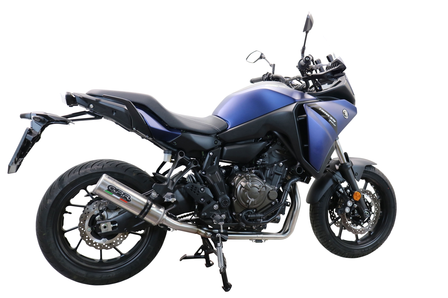 Exhaust compatible with Yamaha Tracer 700 GT 2019-2020, M3 Inox , Full system exhaust, including removable db killer 