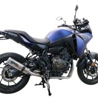Exhaust compatible with Yamaha Tracer 700 GT 2019-2020, M3 Inox , Full system exhaust, including removable db killer 
