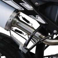 Exhaust compatible with Aprilia Sx 125 2021-2024, Albus Evo4, Slip-on exhaust including link pipe and removable db killer 