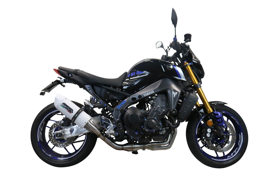 Exhaust compatible with Yamaha XSR900 2022-2024, Albus Evo4, Full system exhaust, including removable db killer 