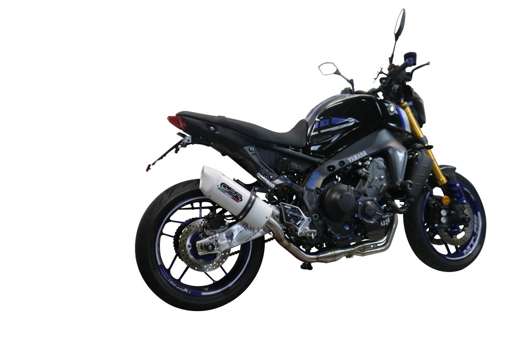 Exhaust compatible with Yamaha XSR900 2022-2024, Albus Evo4, Full system exhaust, including removable db killer 
