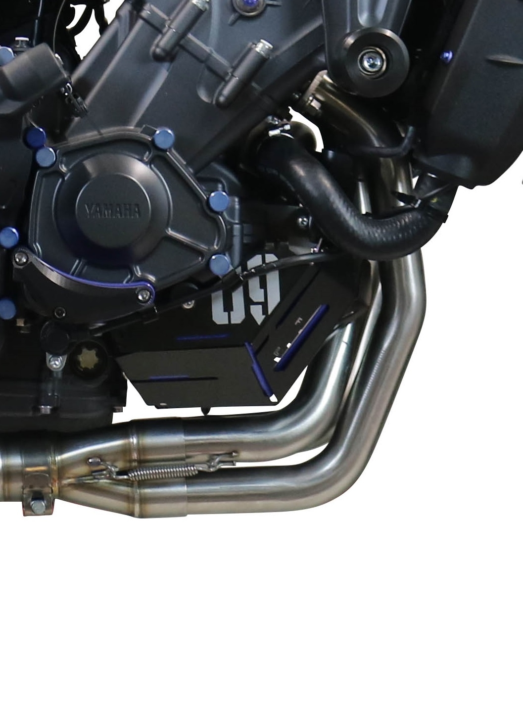 Exhaust compatible with Yamaha XSR900 2022-2024, Albus Evo4, Full system exhaust, including removable db killer 