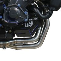 Exhaust compatible with Yamaha XSR900 2022-2024, Albus Evo4, Full system exhaust, including removable db killer 