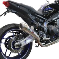 Exhaust compatible with Yamaha FJ-09 2021-2024, Powercone Evo, Full system exhaust, including removable db killer 