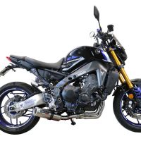 Exhaust compatible with Yamaha FJ-09 2021-2024, M3 Inox , Full system exhaust, including removable db killer 