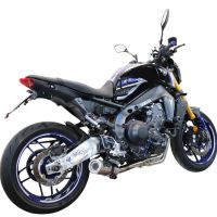 Exhaust compatible with Yamaha FJ-09 2021-2024, M3 Inox , Full system exhaust, including removable db killer 