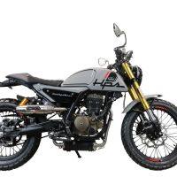 Exhaust compatible with F.B. Mondial Hps 125 2021-2023, Deeptone Inox, Full system exhaust 