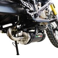 Exhaust compatible with F.B. Mondial Hps 125 2018-2020, Decatalizzatore, Decat pipe 
