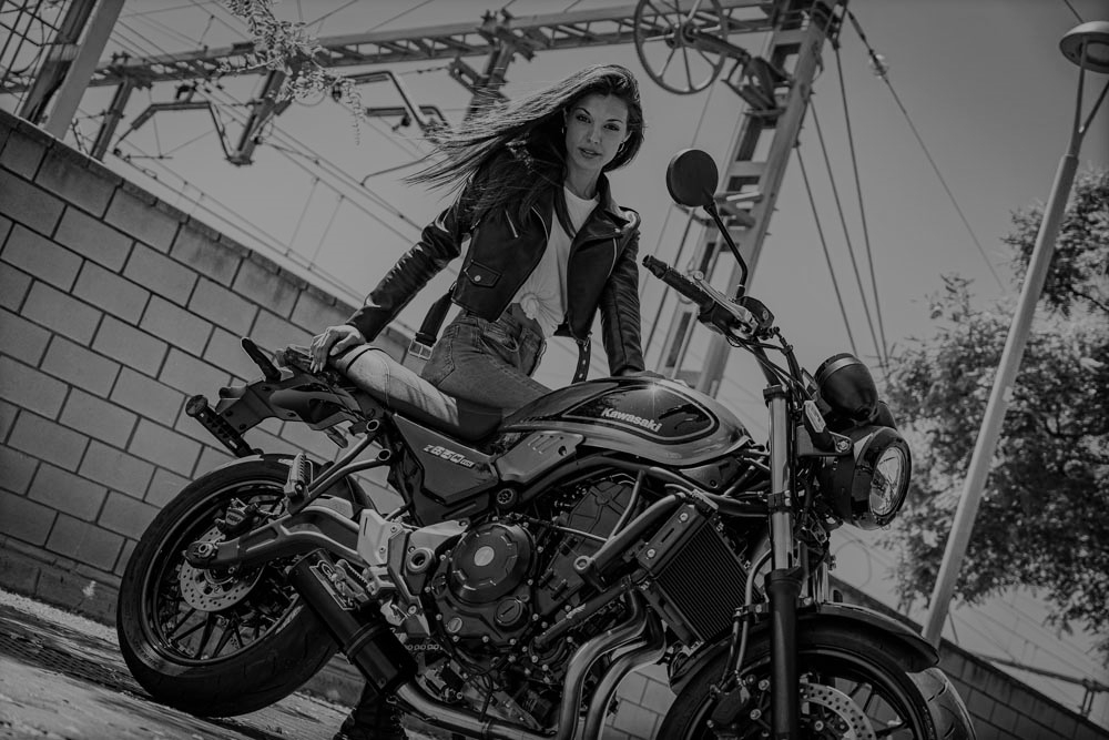 Exhaust compatible with Kawasaki Z650RS 2021-2023, M3 Black Titanium, Full system exhaust, including removable db killer 
