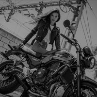 Exhaust compatible with Kawasaki Z650RS 2021-2023, M3 Black Titanium, Full system exhaust, including removable db killer 