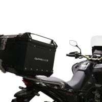 Top case GPR TECH compatible with  Honda Crf 1100 L Africa Twin 2020/2024 e5 GPR TECH Top case in aluminum, black color with specific plate included Capacity 35 LT.
