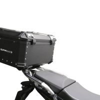 Top case GPR TECH compatible with  Honda Crf 1100 L Africa Twin 2020/2024 e5 GPR TECH Top case in aluminum, black color with specific plate included Capacity 35 LT.