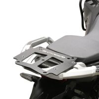 Top case GPR TECH compatible with  Honda Crf 1100 L Africa Twin 2020/2024 e5 GPR TECH Top case in aluminum, silver color with specific plate included Capacity 55 LT.