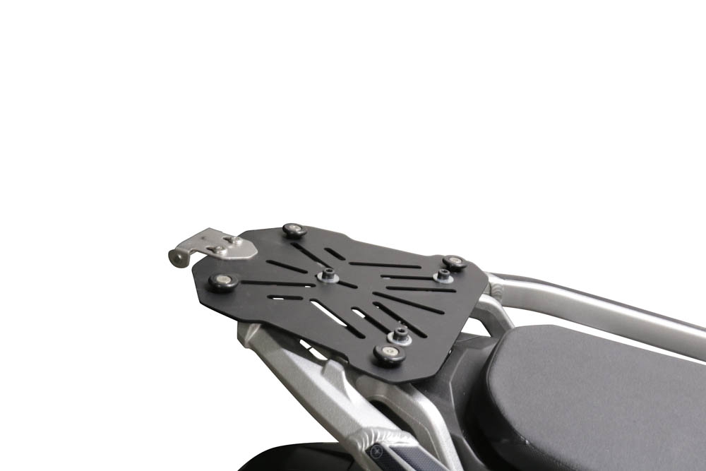 Top case GPR TECH compatible with  Honda Crf 1100 L Africa Twin 2020/2024 e5 GPR TECH Top case in aluminum, silver color with specific plate included Capacity 55 LT.