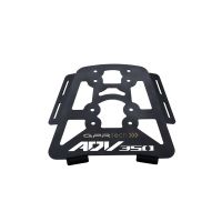 GPR TECH compatible with  Honda Forza 125 2015/2023 GPR TECH Specific fitting plate Top Case ALPITECH 26 LT compatible with original luggage rack,stainless steel made with 4 anchor points
