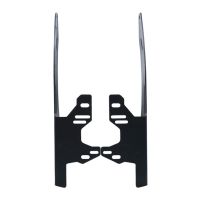 roof rack GPR TECH compatible with  Honda Crf 300 L / Rally 2021/2024 e5 GPR TECH Specific roof rack Top Case ALPITECH 35 LT Including black aluminum roof rack