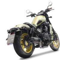 Exhaust compatible with Honda Rebel 1100 2021-2024, Ghisa , Slip-on exhaust including removable db killer and link pipe, EPA-compliant 