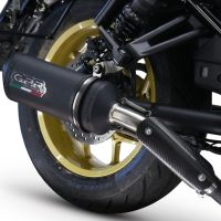 Exhaust compatible with Honda Rebel 1100 2021-2024, Ghisa , Slip-on exhaust including removable db killer and link pipe, EPA-compliant 