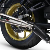 Exhaust compatible with Honda Rebel 1100 2021-2024, Ultracone, Slip-on exhaust including removable db killer and link pipe, EPA-compliant 