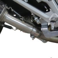 Exhaust compatible with Honda NC750X NC750S DCT 2021-2023, Albus Evo4, Slip-on exhaust including removable db killer and link pipe, EPA-compliant 