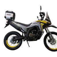 Top case GPR TECH compatible with  Voge 300Rally 2022/2024 e5 GPR TECH Top case in aluminum, silver color with specific plate included Capacity 26 LT.
