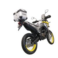 Top case GPR TECH compatible with  Voge 300Rally 2022/2024 e5 GPR TECH Top case in aluminum, silver color with specific plate included Capacity 26 LT.