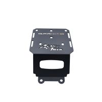 GPR TECH compatible with  Honda Crf 1000 L Africa Twin Adventure Sport 2018/2020 e4 GPR TECH Specific fitting plate Top Case ALPITECH 35 LT compatible with original luggage rack,stainless steel made with 4 anchor points