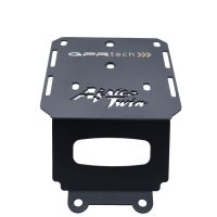 GPR TECH compatible with  Honda Crf 1000 L Africa Twin Adventure Sport 2018/2020 e4 GPR TECH Specific fitting plate Top Case ALPITECH 35 LT compatible with original luggage rack,stainless steel made with 4 anchor points