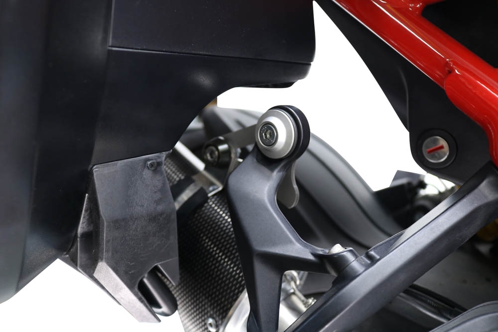 Exhaust compatible with Ducati Multistrada V4 Grand Tour 2024-2025, Furore Evo4 Poppy, Slip-on exhaust including removable db killer and link pipe, EPA-compliant 
