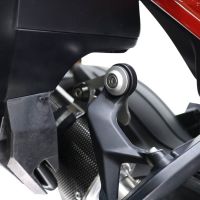 Exhaust compatible with Ducati Multistrada V4 Grand Tour 2024-2025, Furore Evo4 Poppy, Slip-on exhaust including removable db killer and link pipe, EPA-compliant 