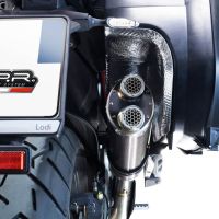 Exhaust compatible with Ducati Multistrada V4 S 2022-2024, Dual Poppy, Slip-on exhaust including removable db killer and link pipe, EPA-compliant 