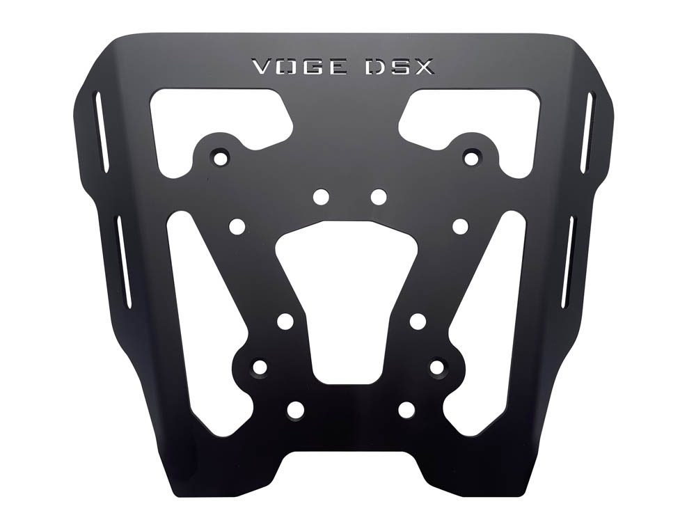 GPR TECH compatible with  Voge 900DSX 2024/2025 e5 GPR TECH Specific fitting plate Top Case ALPITECH 35>55 LT compatible with original luggage rack,stainless steel made with 4 anchor points
