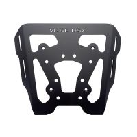 GPR TECH compatible with  Voge 900DSX 2026/2027 e5 plus GPR TECH SPECIFIC TITANIUM PLATE TOP CASE-ALPITECH 35/55 LT compatible with original luggage rack,titanium made with 4 anchor points
