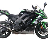 Exhaust compatible with Kawasaki Ninja 1000 Sx 2021-2024, M3 Poppy , Slip-on exhaust including link pipe 