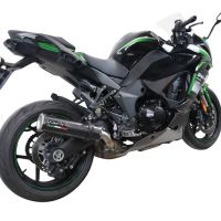 Exhaust compatible with Kawasaki Ninja 1000 Sx 2021-2024, M3 Poppy , Slip-on exhaust including link pipe 